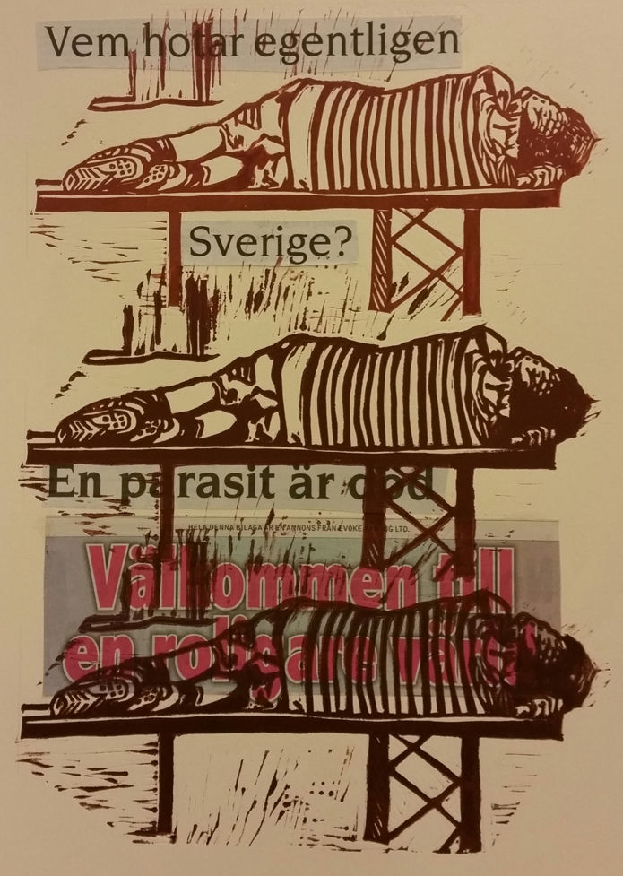 Ge mig mitt liv nu! - linoleum